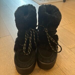 Cougar Vanity Faux Fur Trim waterproof boots